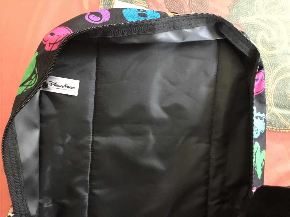 NWOT Disneyland Resort Exclusive Rainbow Silhouette Face Mickey Mouse Backpack NWT Disneyland Park Exclusive Rainbow | Mercari main image 2