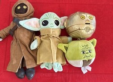 Star Wars Jawa The Child Yoda C3PO Plush Lot