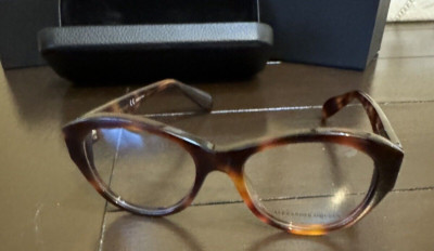 Alexander McQueen Glasses AM00530   Tortoise Shell NEW w case & box