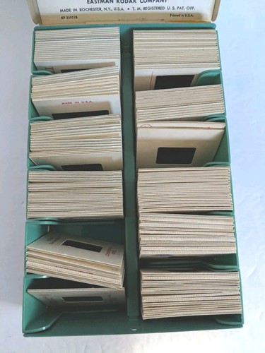 Lot Of 130+ Vintage 1960s Kodachrome Agfachrome & Other 35mm Slides Boats Family - Picture 2 of 15