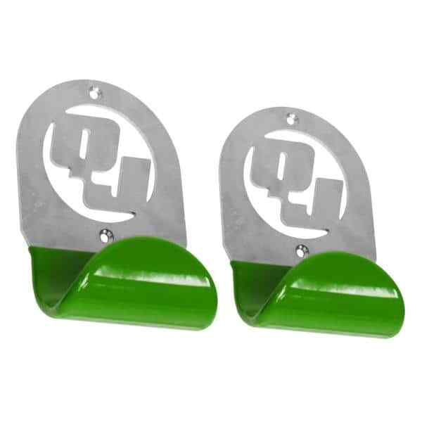 QUICKJACK Hook Wall Mounted Brushed Steel Hardware Included Set of