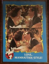 1989 O-Pee-Chee Ghostbusters White Back Bill Murray Venkman Love Manhattan #55 a