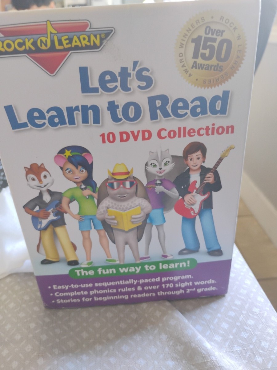 Let’s Learn to Read 10 DVD Collection Let's Learn to Read 10 DVD Collection by Rock 'N Learn