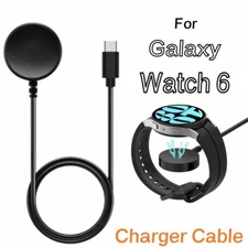 FAST Wireless (USB-C) Charger For Samsung Galaxy Watch 6 40/44mm Classic 43/47mm