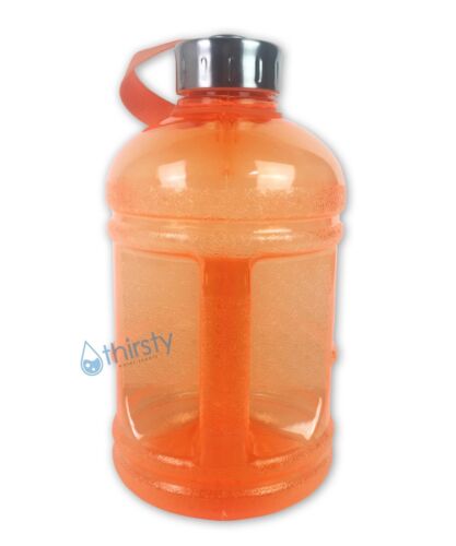 BPA Free Water Bottle Half Gallon Drink Canteen Jug Container 
