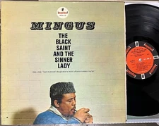 CHARLES MINGUS - THE BLACK SAINT & SINNER LADY - US IMPULSE MONO LP vinyl VG+/VG