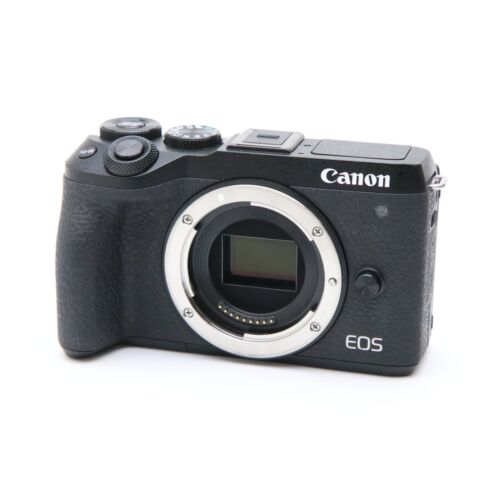 Canon EOS M6 Mark II 32.5MP Mirrorless Digital Camera Body (Black) #74 - Afbeelding 1 van 12