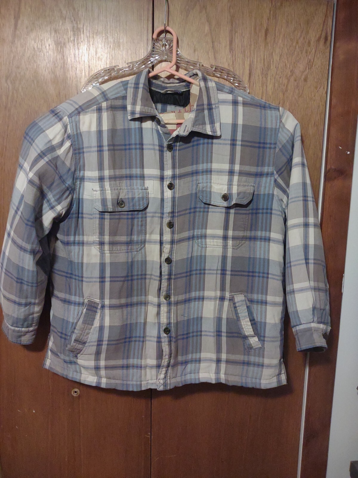 Basic Editions Mens Socket Jacket XL Quilt Lined … - image 1