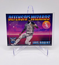2021 Topps Big League Luis Robert Defensive Wizards Insert #DW11 White Sox