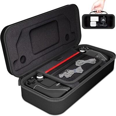 Steam deck console carrying case, Protective Hard Shell  Shockproof  Travel
