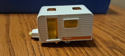 Vintage Matchbox Superfast Caravan  Lesney 1977 No. 31 Camper Trailer.