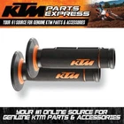 NEW OEM BLACK/ORANGE OPEN ENDED GRIP SET 125 150 250 350 450 63002021200 2023-24