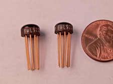 Qty 2: Rare Vintage Fairchild RTL uL923 Micrologic - Historic - First IC's, NOS