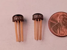 Qty 2:  Rare Vintage Fairchild RTL uL923 Micrologic - Historic - First IC's, NOS