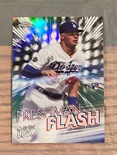 GAVIN LUX RC 2020 Topps Chrome FRESHMAN FLASH #FF-12 Los Angeles Dodgers