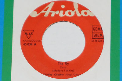 CHUBBY CHECKER -The Fly / That's The Way It Goes- 7'' 45 Ariola  (45 034 A)