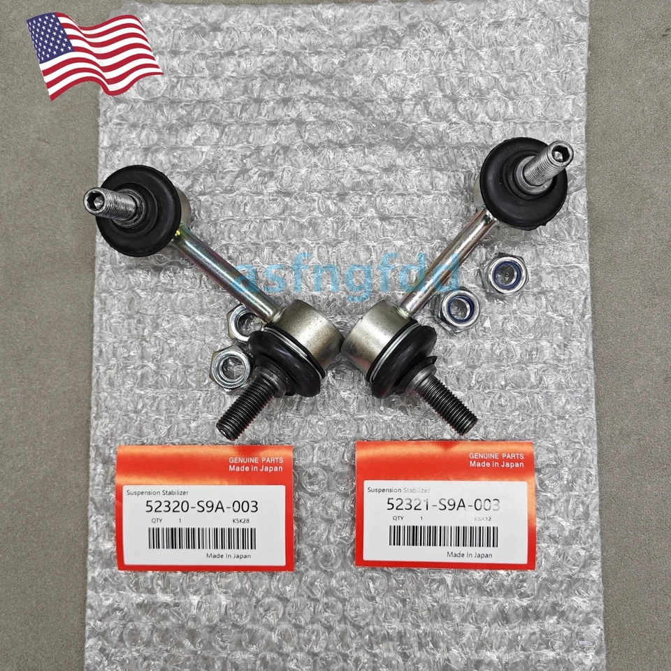 Barra estabilizadora trasera izquierda y derecha OEM 2x eslabones extremos para Honda CRV CR-V 02-06 Foto 4 de 4