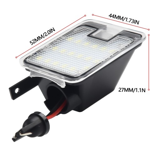 LED Side Mirror Lights for Ford Focus III 2010 and 2008 2012 Pack of 2 - Picture 3 of 15