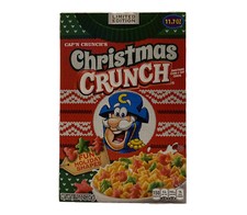 Cap'n Crunch’s Christmas Holiday Christmas Cereal 11.7 oz Sweetened Corn & Oats
