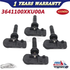 Set 4PCS TPMS Tire Pressure Sensor 3641100XKU00A For Haval H1 H2 H7 H7L H8 H9 M2
