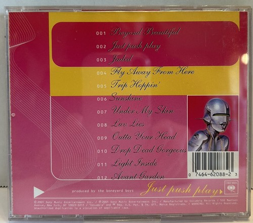 Aerosmith Just Push Play (CD 2001 Sony Music) Booklet with Lyrics Included - 第 2/5 張圖片