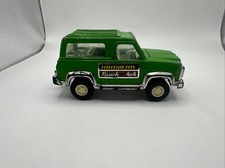 Vintage Tootsietoy 1970's Green Chevy Blazer 4 x 4 Ranch Truck Made In USA