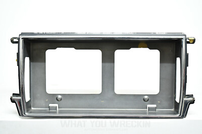 GENUINE TOYOTA CRESSIDA MX83 REAR CHROME NUMBER PLATE SURROUND