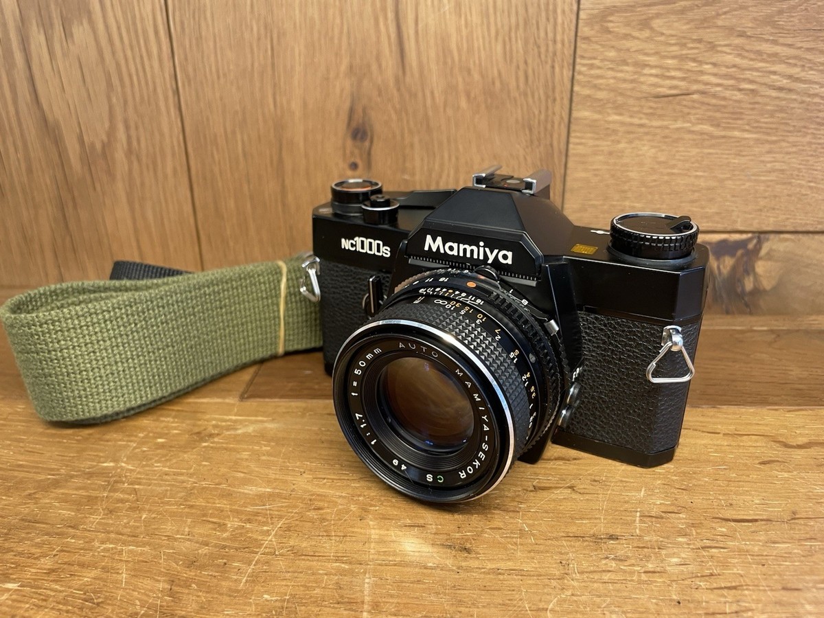 Almost Mint* Mamiya NC1000S Film Camera Sekor CS 50mm F/1.7