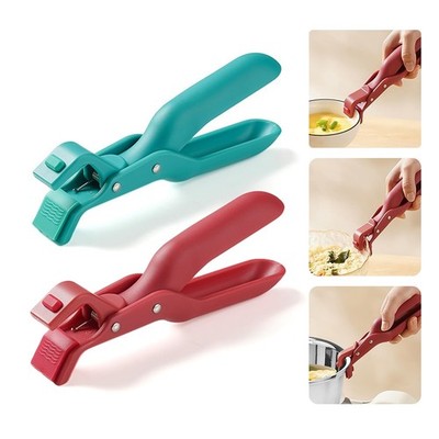 Heat Resistant Silicone Bowl & Pot Clip, Anti-Scald Gripper for Air Fryer (2Pcs)
