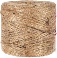 2-Ply Jute Twine   All-Natural Brown Jute Twine 1.5MM - 450Feet 