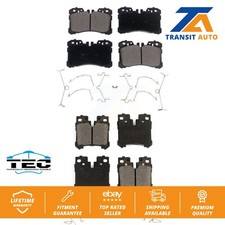 Front Rear Ceramic Brake Pads Kit For Lexus LS460 LS500 LS600h Toyota Mirai