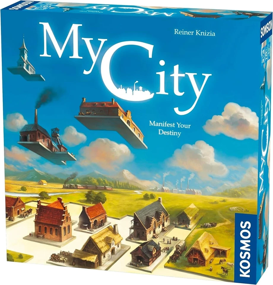 My City Family Board Game Blue 2-4 Players Ages 10+ Legacy Reiner Knizia - Image 3 of 4