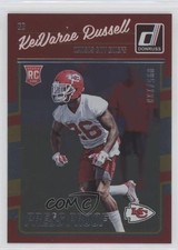 2016 Donruss Rookies Press Proof Silver /100 Kei'Varae Russell KeiVarae #326 a3q