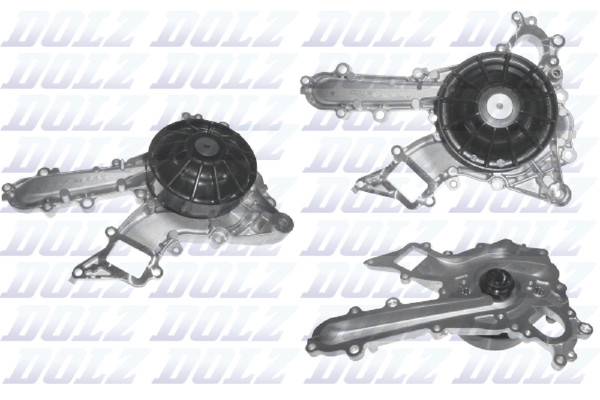 Dolz Wasserpumpe MotorküHlung M252 FüR Mercedes Klasse W222 V222 X222 GLE W166-image
