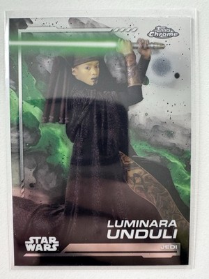 2024 Topps Chrome Star Wars Luminara Unduli #145