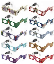 3D Christmas Glasses 10 Pack Holiday Lights Office Party Stocking Stuffers
