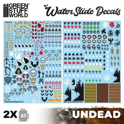 Green Stuff World: DECALS - Waterslide Transfers Symbol Decal