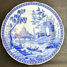Spode ROME Blue Room Porcelain Dinner Plate - 10.5”