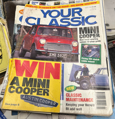 Your Classic Magazine March 1993 Cooper S, Triumph Plus More
