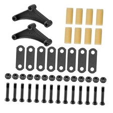 2 Packs 7-3/4 Trailer Alex Equalizer withL Shackle Straps Kit Fit for 256