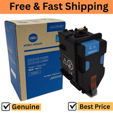 Genuine Konica Minolta TNP81C TNP-81C Cyan Toner AAJW431 9K C3300i C3301i C4000i