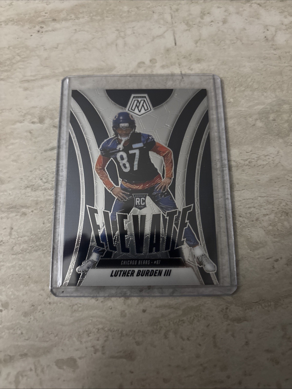 2025 Panini Mosaic Elevate Luther Burden III #7 (RC)