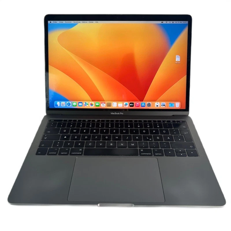 Apple MacBook Pro 2017 13" Intel Core i5-7360U 256GB SSD Ventura Service - Bild 2 von 4