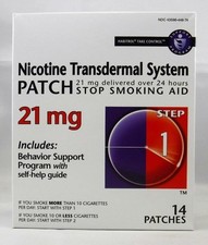 Habitrol  Nicotine-Patch Transdermal System 21 mg 14 PATCHES Step1 Exp 11/2026 