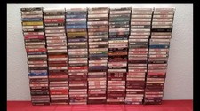 Huge Lot Of 224 Cassette Tapes 80  s 90  s Rock Country Metal Bon Jovi Whitesnake