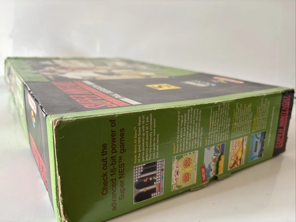 Console Super Nintendo Snes RARO 16 bits FIFA International Soccer console na caixa - Imagem 4 de 4