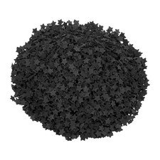 Fake Sprinkles, 100G Star Resin Faux Sprinkles, Black