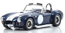 KYOSHO 8047DBL 1:18 SHELBY COBRA 427 S/C - DARK BLUE/WHITE