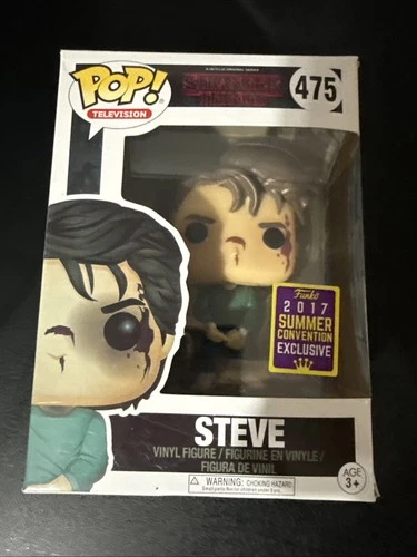 Funko Pop!: Stranger Things 475 - Steve Harrington (w/ Bat) DAMAGE