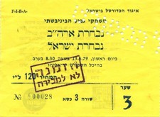 Vintage 1979 United States vs Israel Game Ticket Basketball USA FIBA Cup